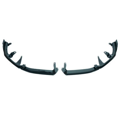 Bmw 5 Series G60 G68 M Sport Front Splitter In Gloss Black - TMC Motorsport