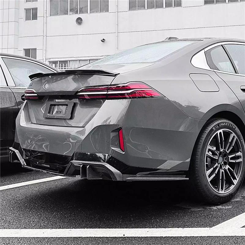 Bmw 5 Series G60 2024 On M Sport Rear Diffuser In Carbon Look - TMC Motorsport