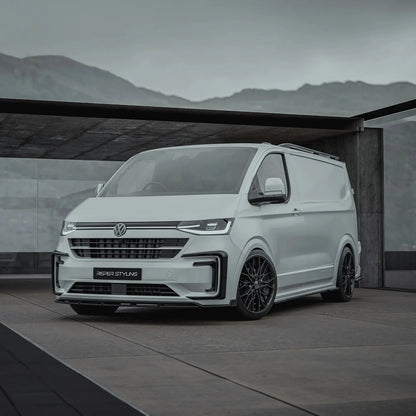 Volkswagen Transporter T7 SWB 2025 on V2 Premium Aero Kit In Gloss Black - TMC Motorsport