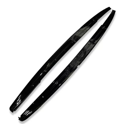 BMW 3 Series F30 F35 M Sport Side Skirt Splitters - Gloss Black - TMC Motorsport