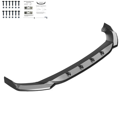 Audi SQ5 / Q5 S-Line Mk2 Facelift 2020-2024 Front Splitter In Gloss Black - TMC Motorsport