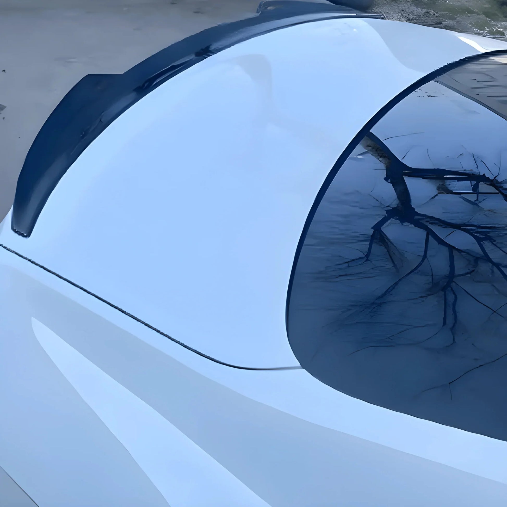 Audi A5 Coupe S-line 2017+ / A5 Sportback 2019+ - Risper Spoiler Lip In Gloss Black - TMC Motorsport