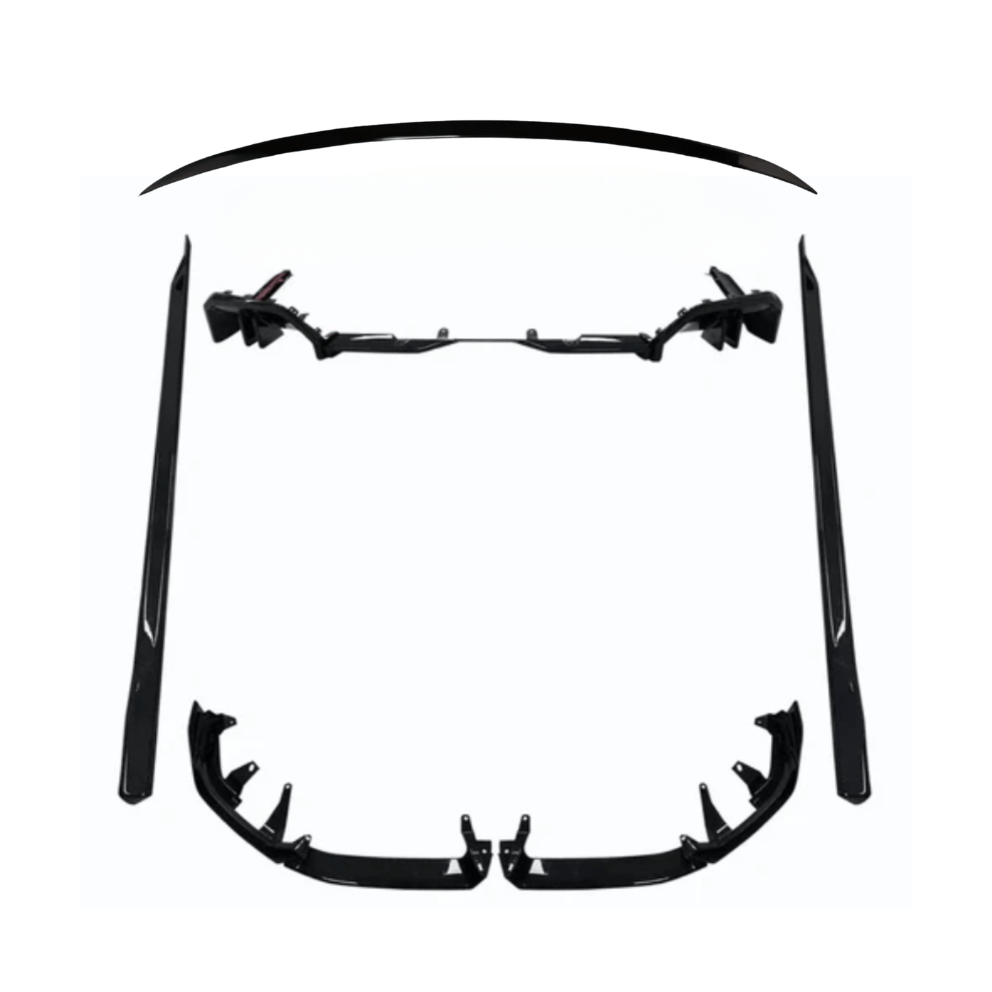 Bmw 5 Series G60 2024 On M Sport Aero Kit In Gloss Black - TMC Motorsport