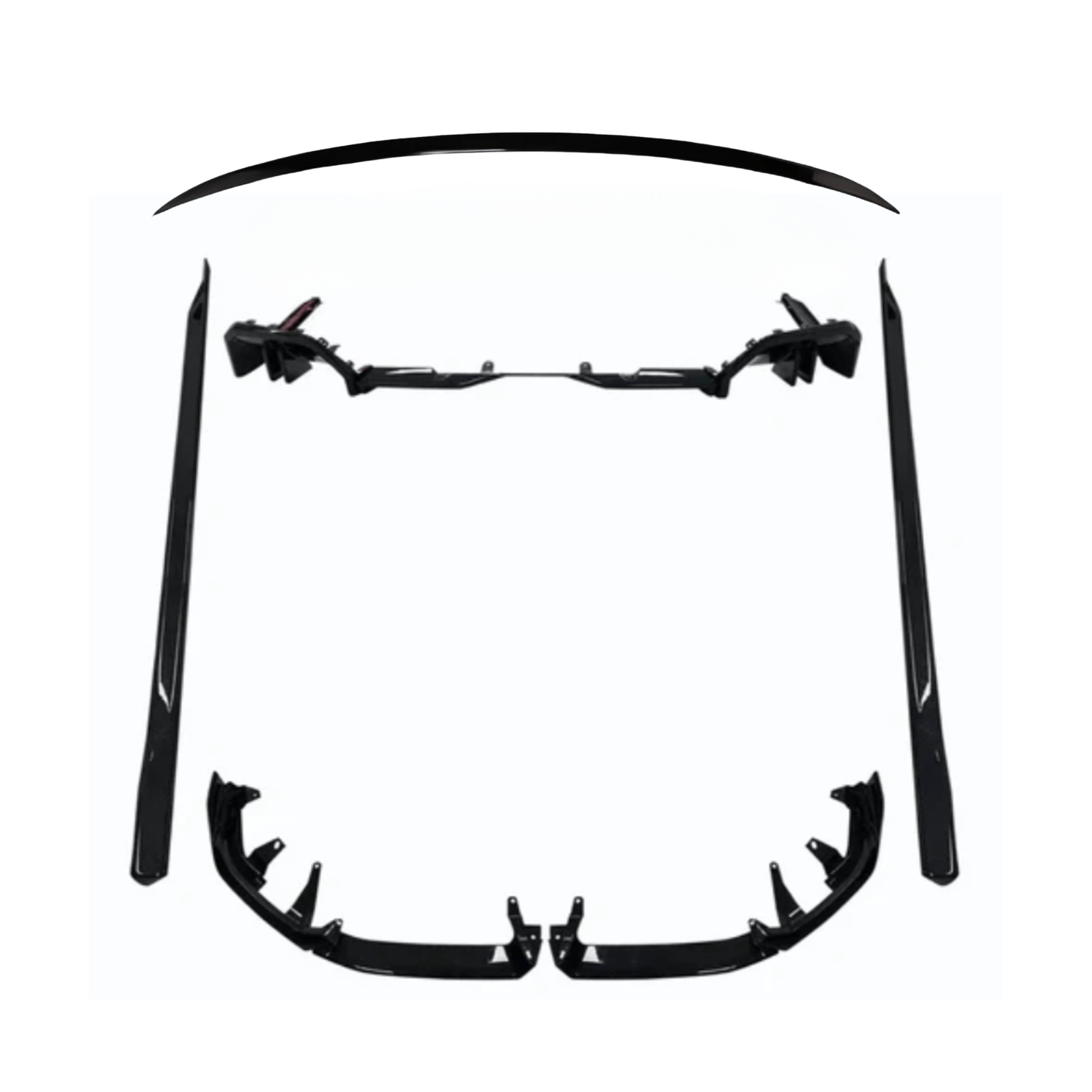 Bmw 5 Series G60 2024 On M Sport Aero Kit In Gloss Black - TMC Motorsport