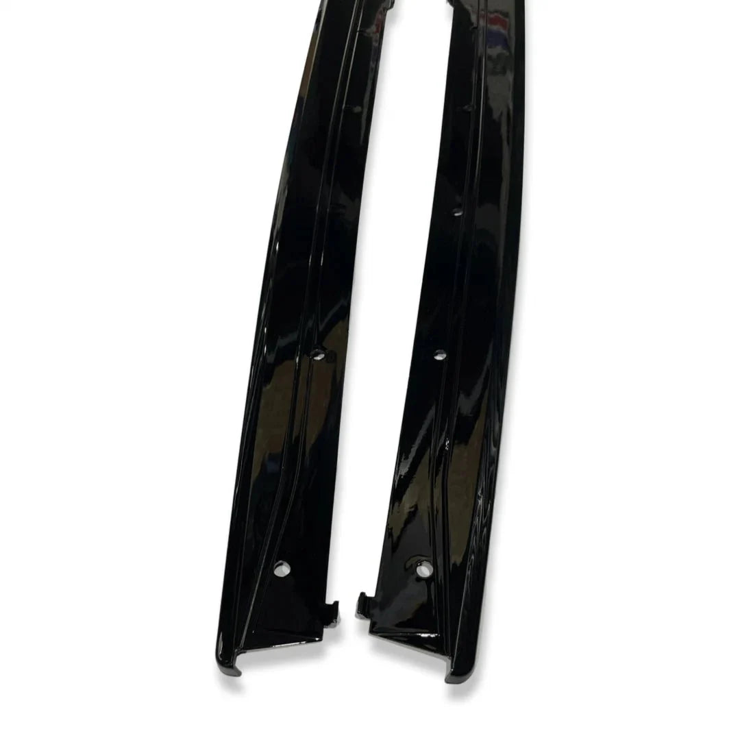 BMW 3 Series F30 F35 M Sport Side Skirt Splitters - Gloss Black - TMC Motorsport