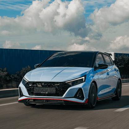 Hyundai I20 N Mk3 2020+ Front Splitter In Gloss Black - TMC Motorsport