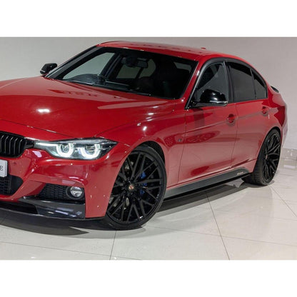 BMW 3 Series F30 F35 M Sport Side Skirt Splitters - Gloss Black - TMC Motorsport
