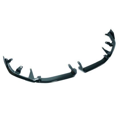 Bmw 5 Series G60 G68 M Sport Front Splitter In Gloss Black - TMC Motorsport