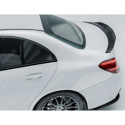 PSM Style Ducktail Spoiler In Gloss Black For Mercedes C-Class W205 2014-2019