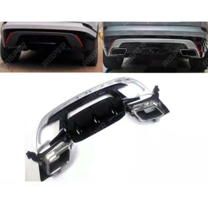Dynamic Upgrade Kit Grille Side Vents Bumper Trims Black Silver For Range Rover Velar 2017 On - L560
