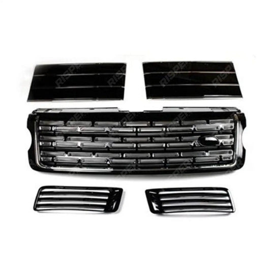 Grille Body Kit Trims In Black/Silver For Range Rover Vogue 2013 - 2017 – Sv Autobiography