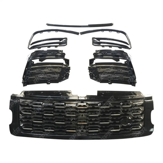 6 Piece Sva Gloss Black Grill Kit For Range Rover Vogue L405 2018+