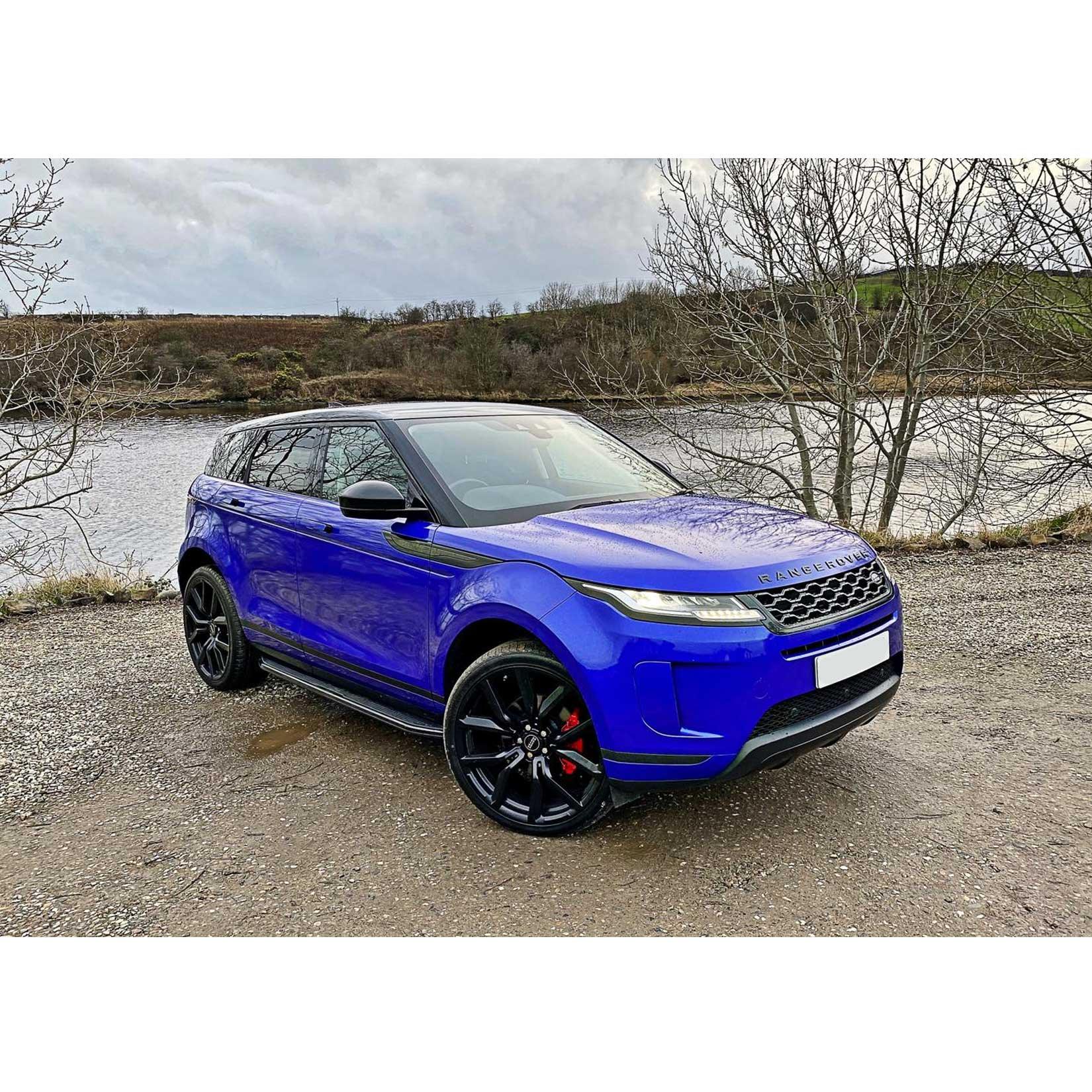 Range Rover Evoque 2018 On Oe Style Running Boards Black Side Steps - TMC Motorsport