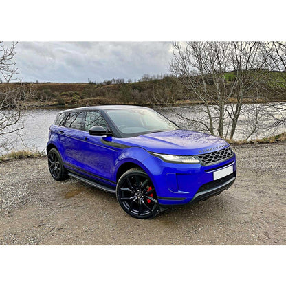 Range Rover Evoque 2018 On Oe Style Running Boards Black Side Steps - TMC Motorsport