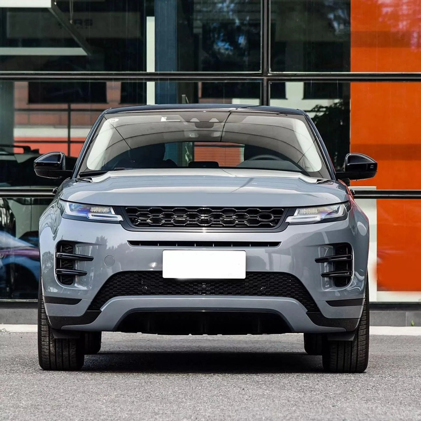 Range Rover Evoque 2020 On Front Grille - Gloss Black - TMC Motorsport