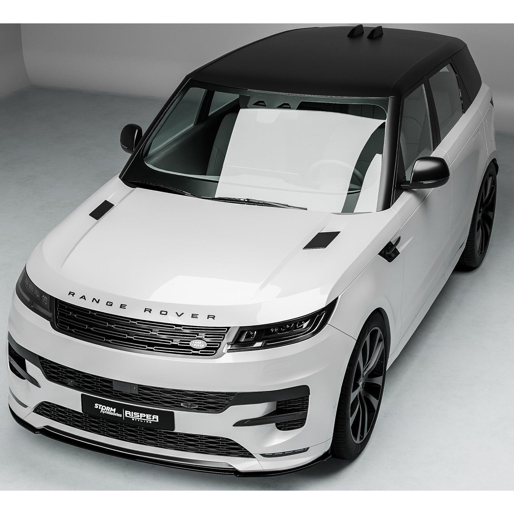 Range Rover Sport L461 2023+ SV Style Front Splitter Lip In Gloss Black - TMC Motorsport