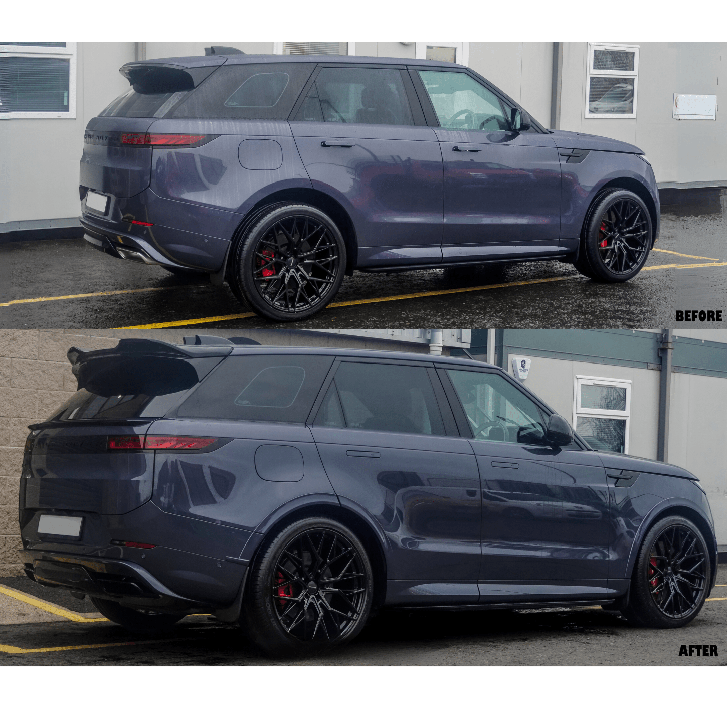 Range Rover Sport L461 Wheel Arches In Gloss Black - TMC Motorsport