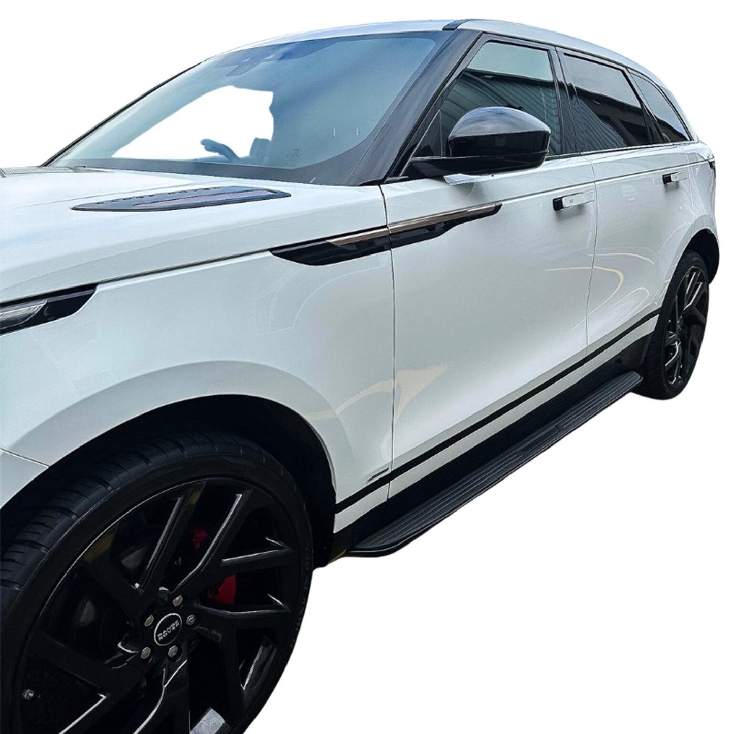 Range Rover Velar 2017 On Oe Style Running Boards “ Side Steps In Black - TMC Motorsport