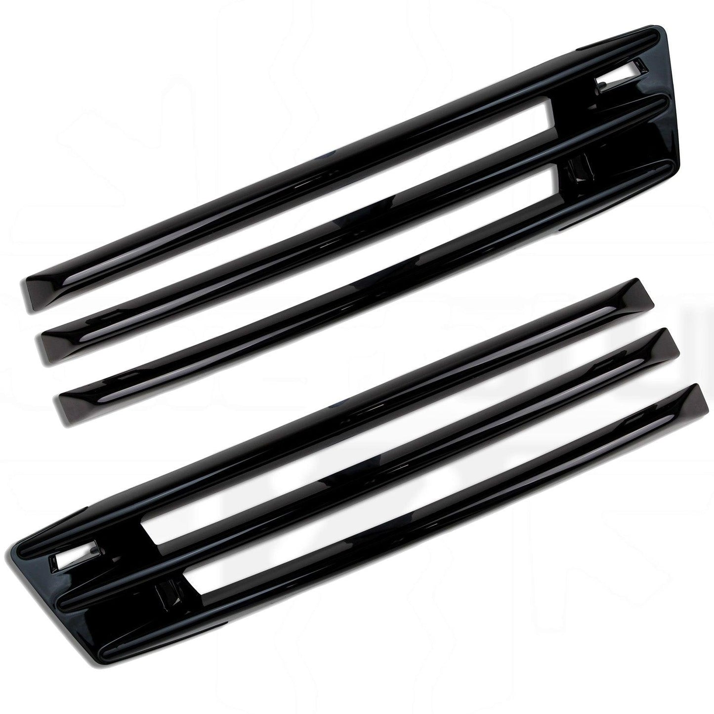 Range Rover Vogue 2018 On Fog Lamp Blade Cover In Gloss Black - TMC Motorsport