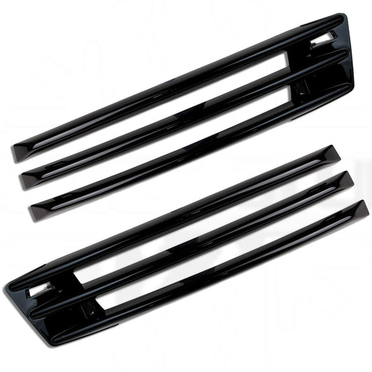 Range Rover Vogue 2018 On Fog Lamp Blade Cover In Gloss Black - TMC Motorsport