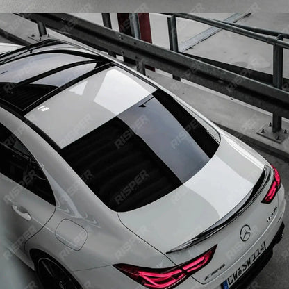 Rear Boot Spoiler In Gloss Black 'CLA45S AMG Style' For Mercedes CLA W118 2020+
