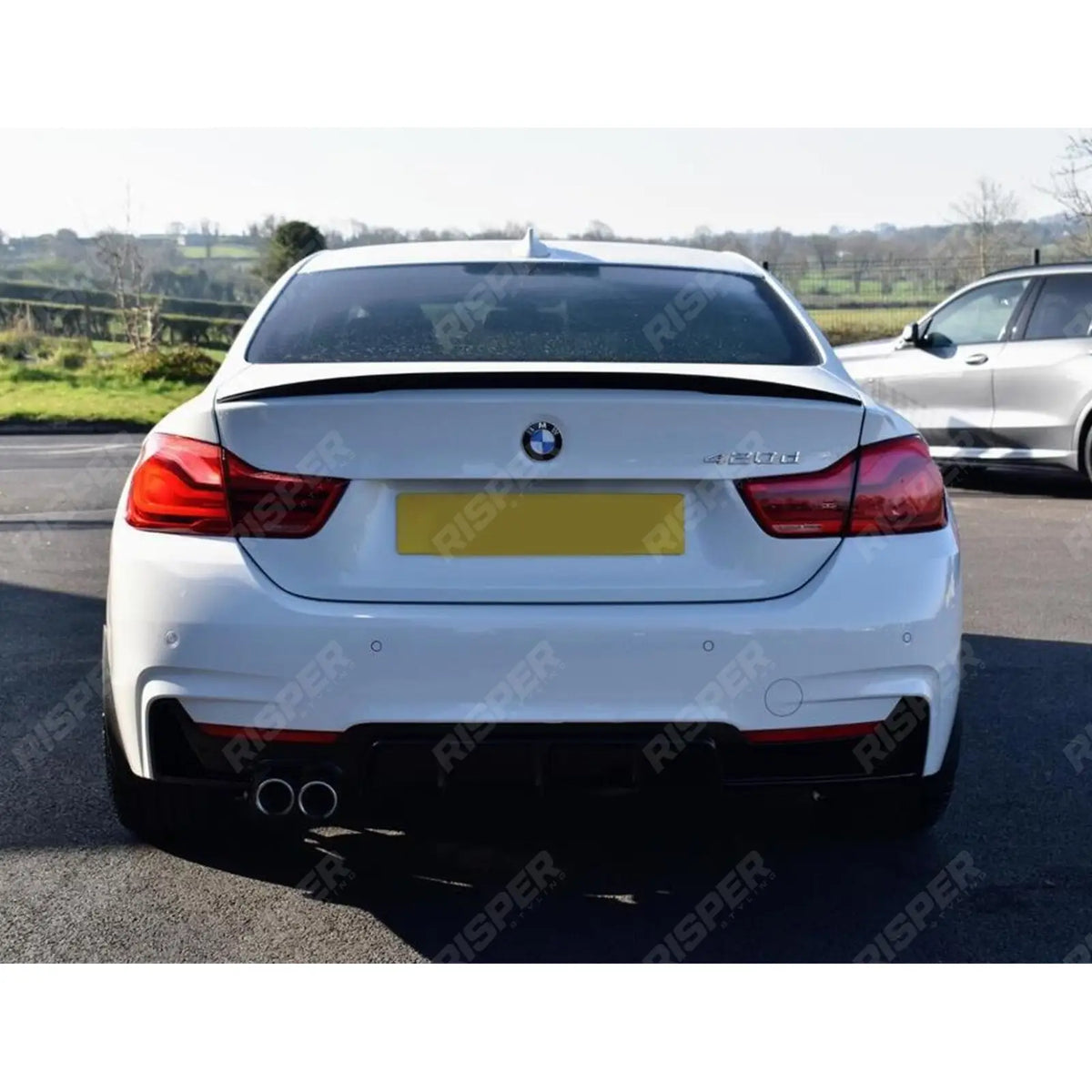 Rear Boot Spoiler In Gloss Black For BMW 4 Series F32 M4 F82