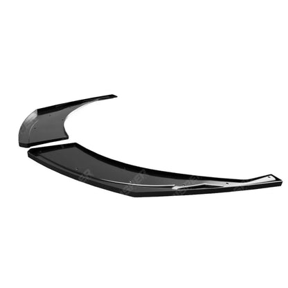 Rear Bumper Corner Splitters In Gloss Black For Audi Q8 S-LINE 2018 On