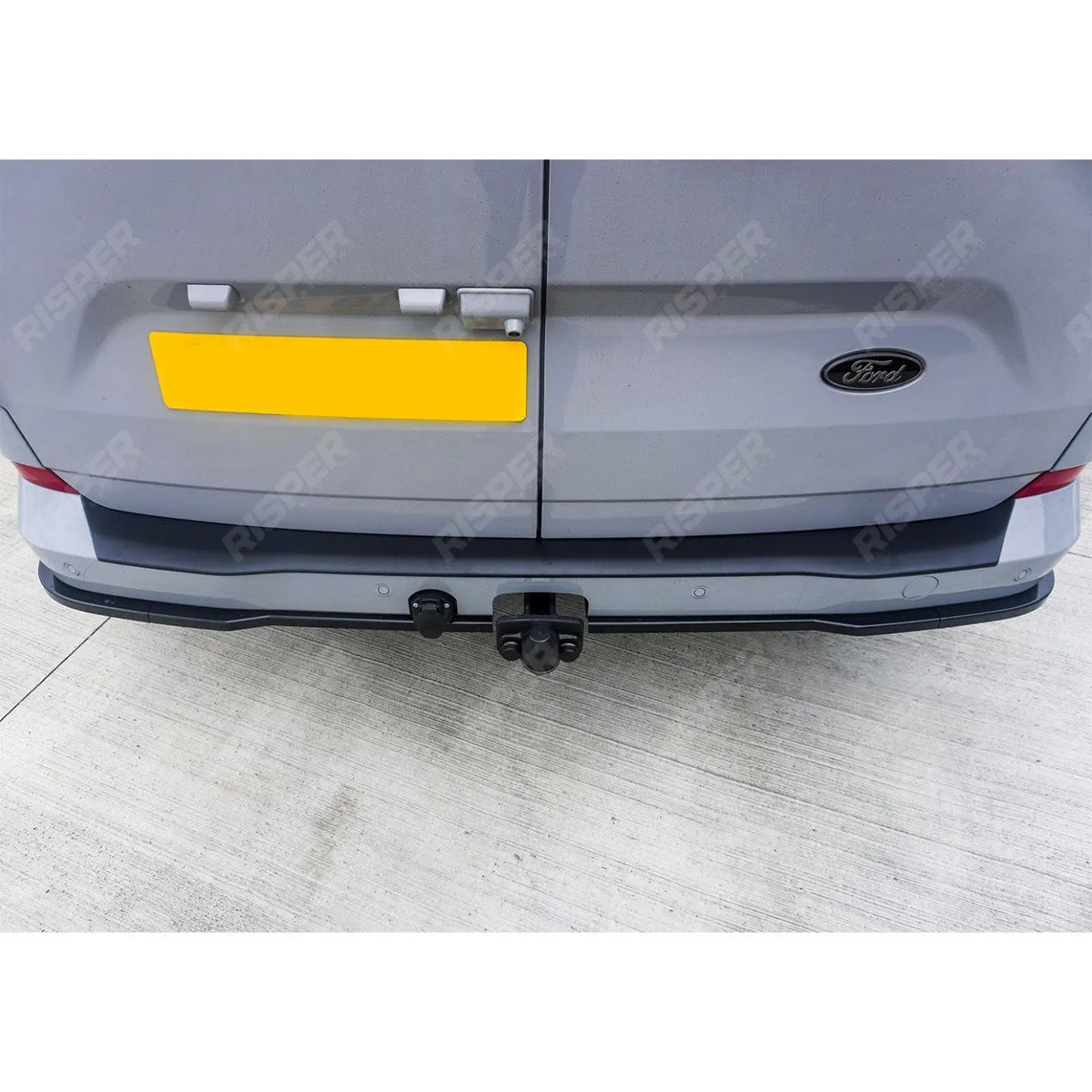 Rear Bumper Protector Matte Texture For Ford Transit Custom MK2 2023+