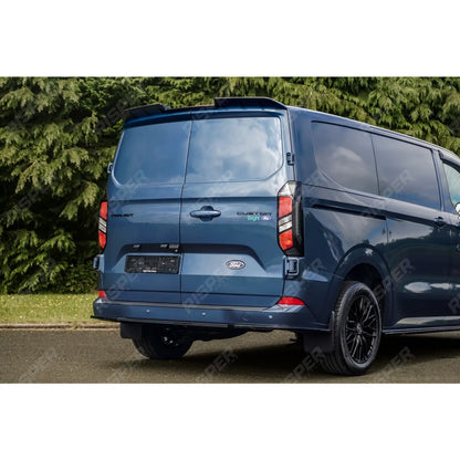 Rear Bumper Splitter In Gloss Black 3 Piece For Ford Transit Custom MK2 2024 On