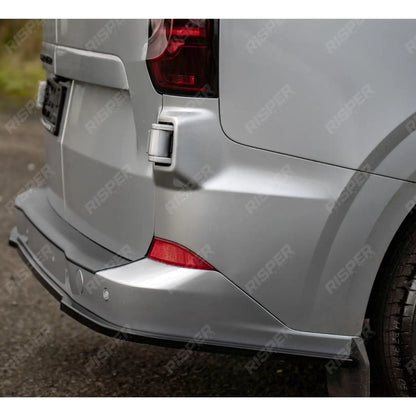 Rear Bumper Splitter In Gloss Black For Volkswagen Transporter T7 2025+