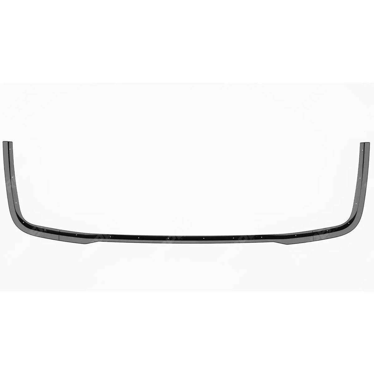 Rear Bumper Splitter In Gloss Black For Volkswagen Transporter T7 2025+