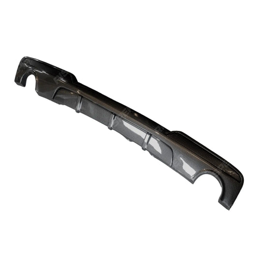 Rear Diffuser In Carbon Look 0____0 For Bmw 5 Series F10 M Sport 2009-2017