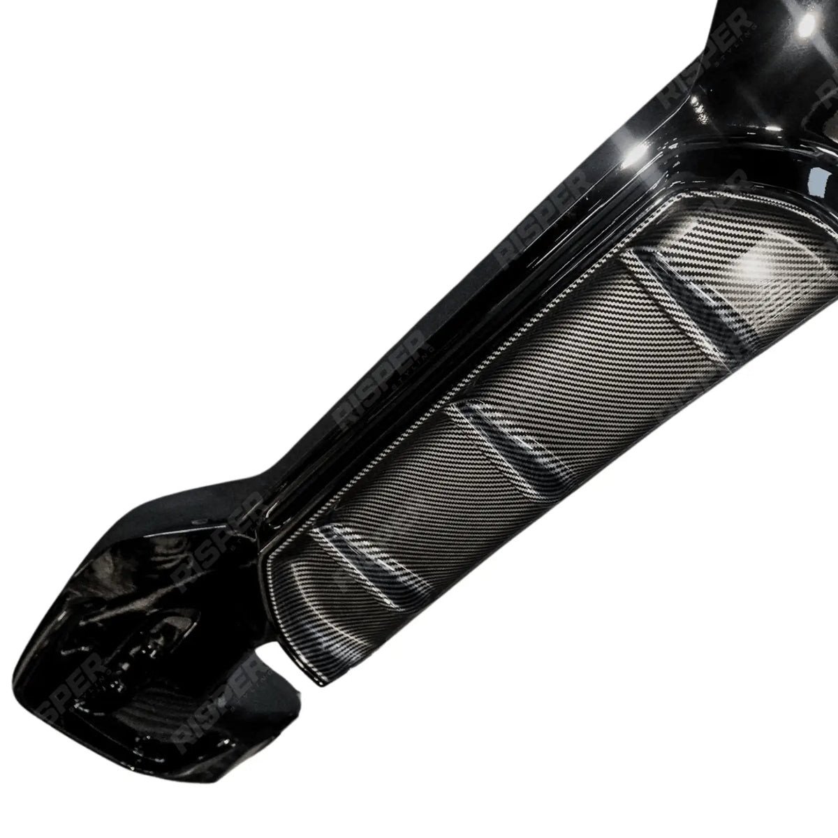 Rear Diffuser In Carbon Look 00____ For Bmw 1 Series F20 M Sport Lci 2015-2019