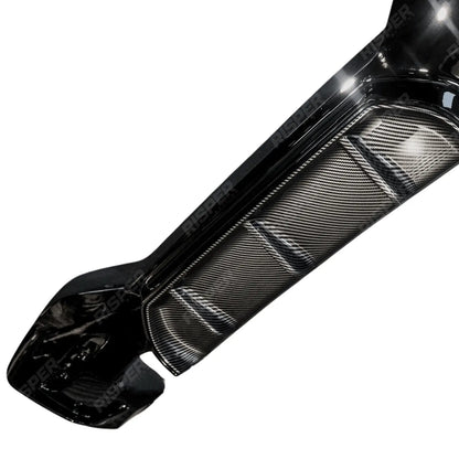 Rear Diffuser In Carbon Look 00____ For Bmw 1 Series F20 M Sport Lci 2015-2019