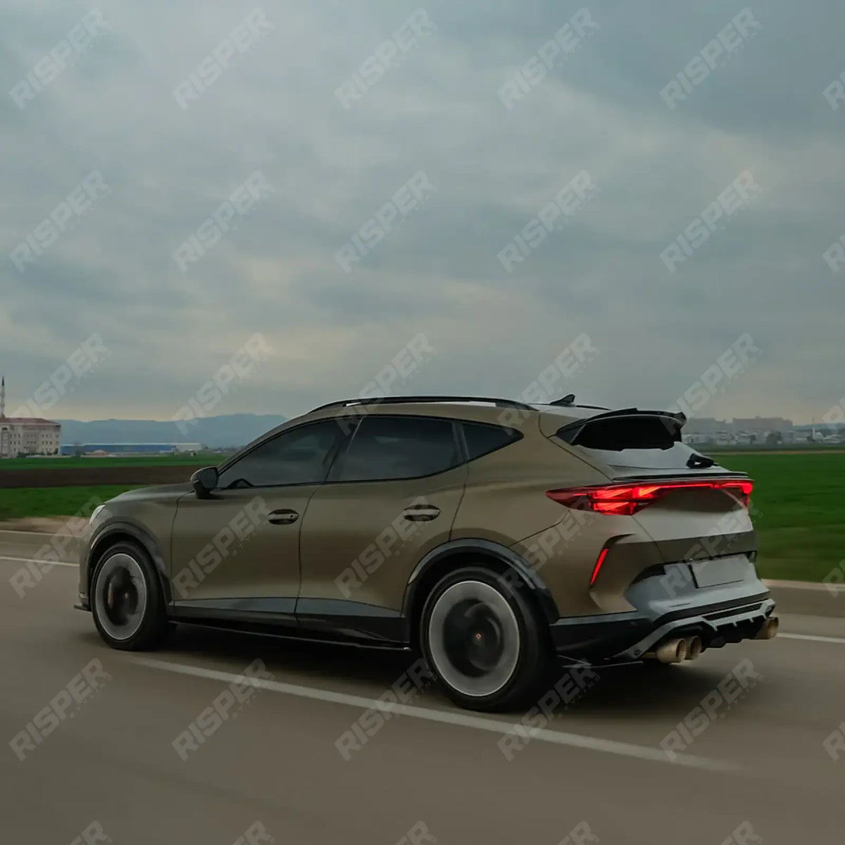 Rear Diffuser In Gloss Black For Cupra Formentor MK1 Facelift 2024 On