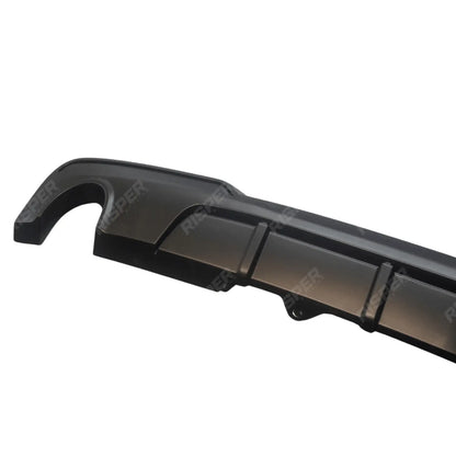 Rear Diffuser In Matte Black 0____0 For Bmw 5 Series F10 M Sport 2009-2017