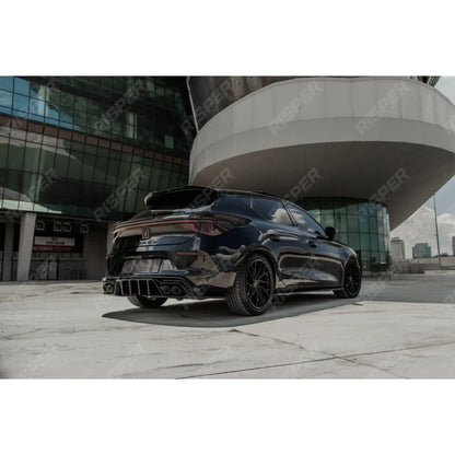 Rear Diffuser & Side Splitters In Gloss Black Cupra Leon 2020-2024