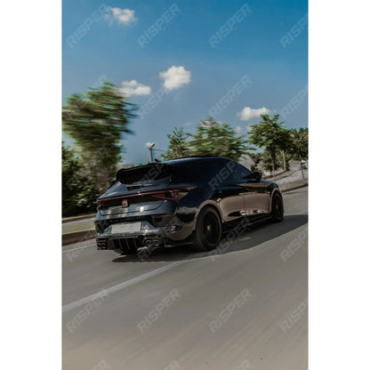 Rear Diffuser & Side Splitters In Gloss Black Cupra Leon 2020-2024