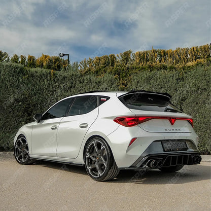 Rear Diffuser & Side Splitters In Gloss Black Cupra Leon 2020-2024