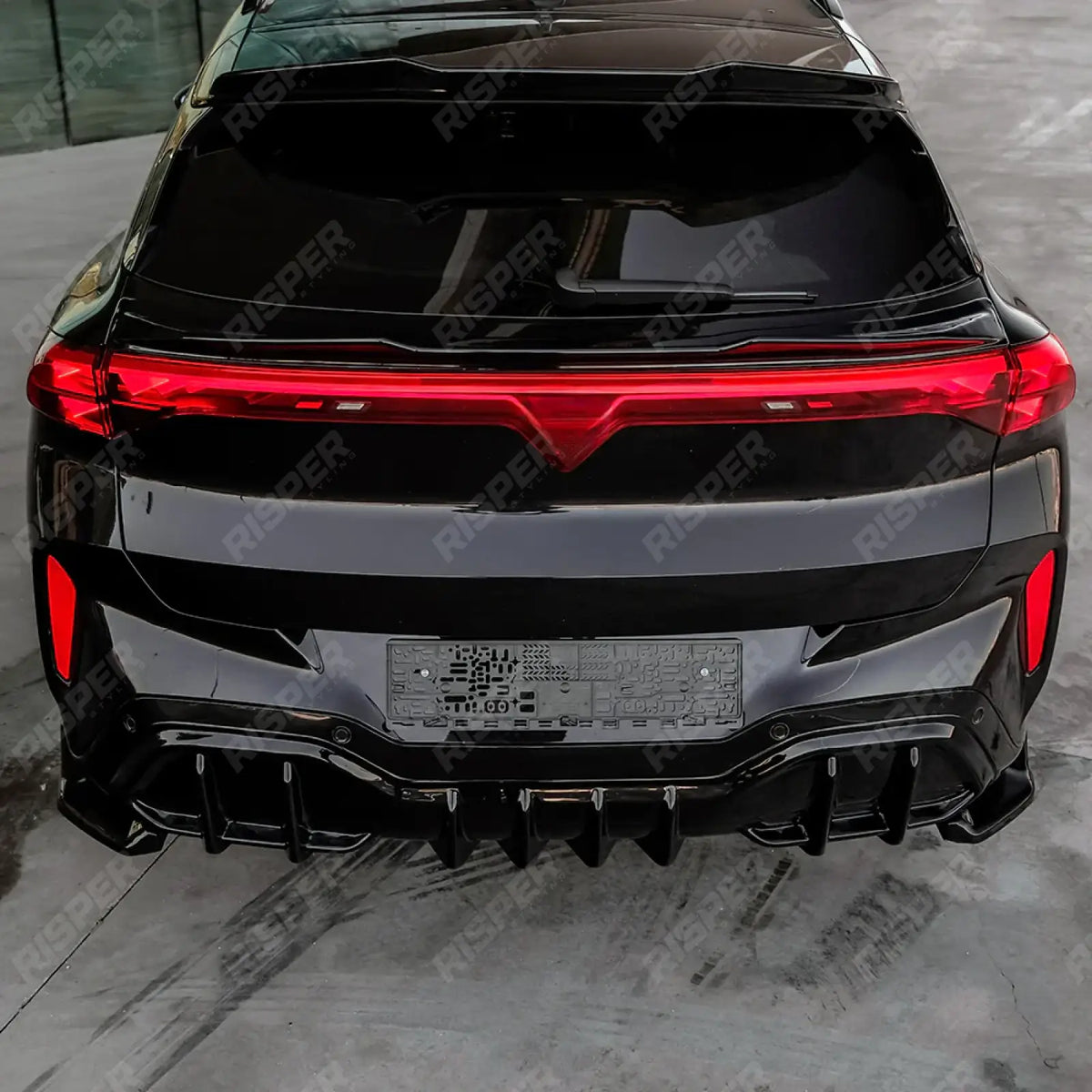 Rear Diffuser & Rear Side Splitters In Gloss Black Cupra Terramar MK1 2025 On