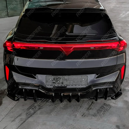 Rear Diffuser & Rear Side Splitters In Gloss Black Cupra Terramar MK1 2025 On