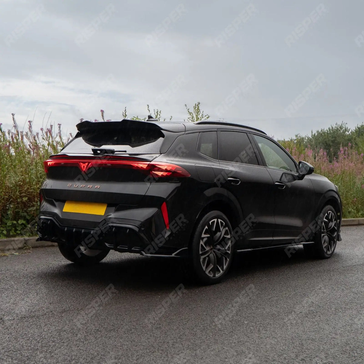 Rear Diffuser & Rear Side Splitters In Gloss Black Cupra Terramar MK1 2025 On