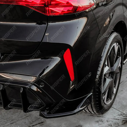 Rear Diffuser & Rear Side Splitters In Gloss Black Cupra Terramar MK1 2025 On