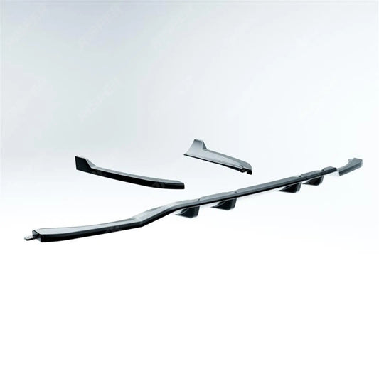 REAR DIFFUSER WITH CORNER SPLITTERS For MERCEDES C CLASS W205 AMG LINE 2019-2021