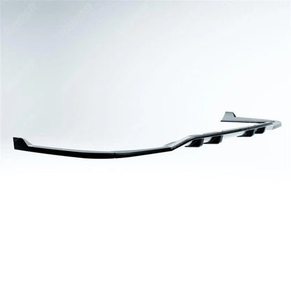 REAR DIFFUSER WITH CORNER SPLITTERS For MERCEDES C CLASS W205 AMG LINE 2019-2021