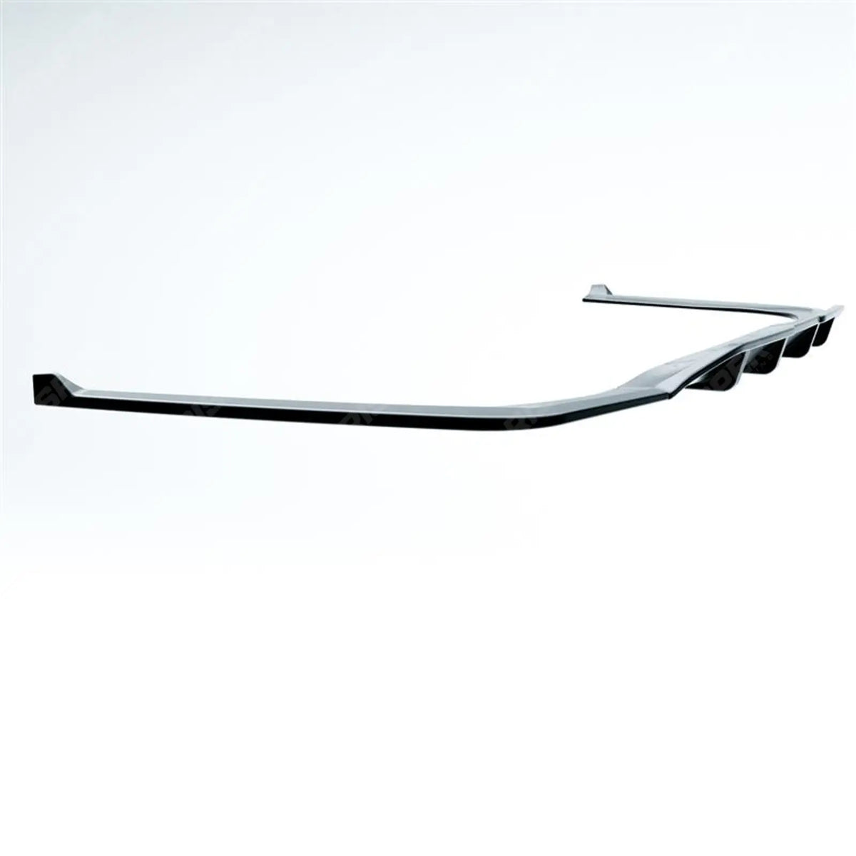 REAR DIFFUSER WITH CORNER SPLITTERS GLOSS BLACK For MERCEDES C CLASS W206 AMG LINE 2022+