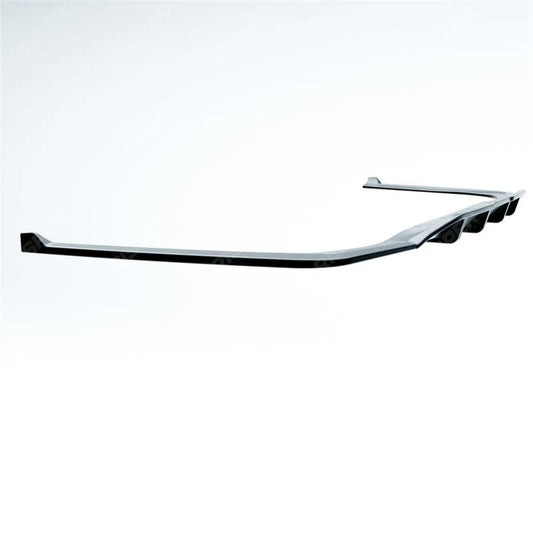 REAR DIFFUSER WITH CORNER SPLITTERS GLOSS BLACK For MERCEDES C CLASS W206 AMG LINE 2022+