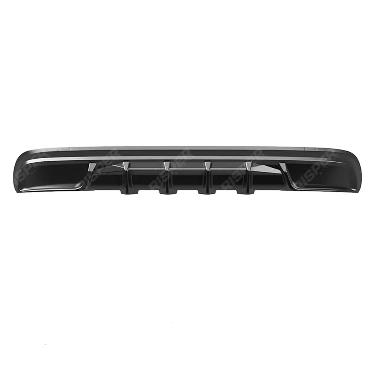 Rear Diffuser With Rear Side Splitters For Skoda Kodiaq Sportline Mk1 Facelift 2021-2023