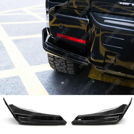 Rear End Pieces In Gloss Black For Land Rover Defender L663
