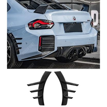 Rear Fender Trims For BMW M2 G87 Pre Preg Carbon Fibre